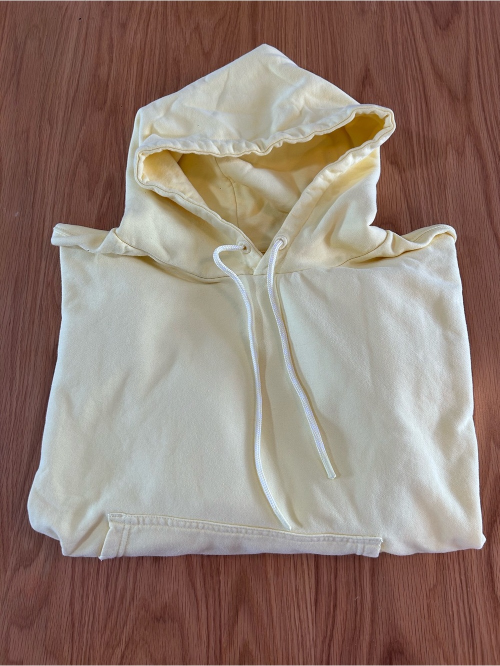 Daily Drills Oversized Hoodie - Lemonade w/ Monochrome Patch Size M/L NWOT